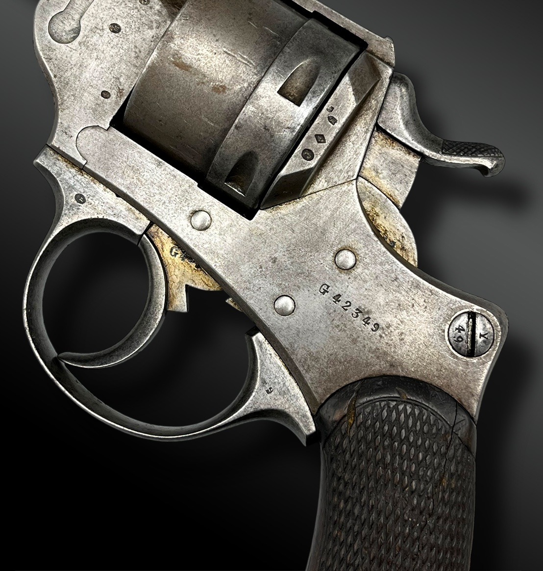  Revolver Modèle 1873, De La Manufacture D’armes De Saint-etienne - France - XIXème Siècle-photo-3