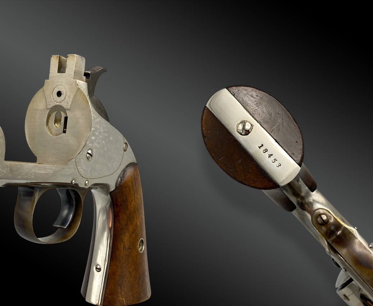 Revolver Smith et Wesson, N°3 second model. American model.  États-Unis – 1872 à 1874-photo-3