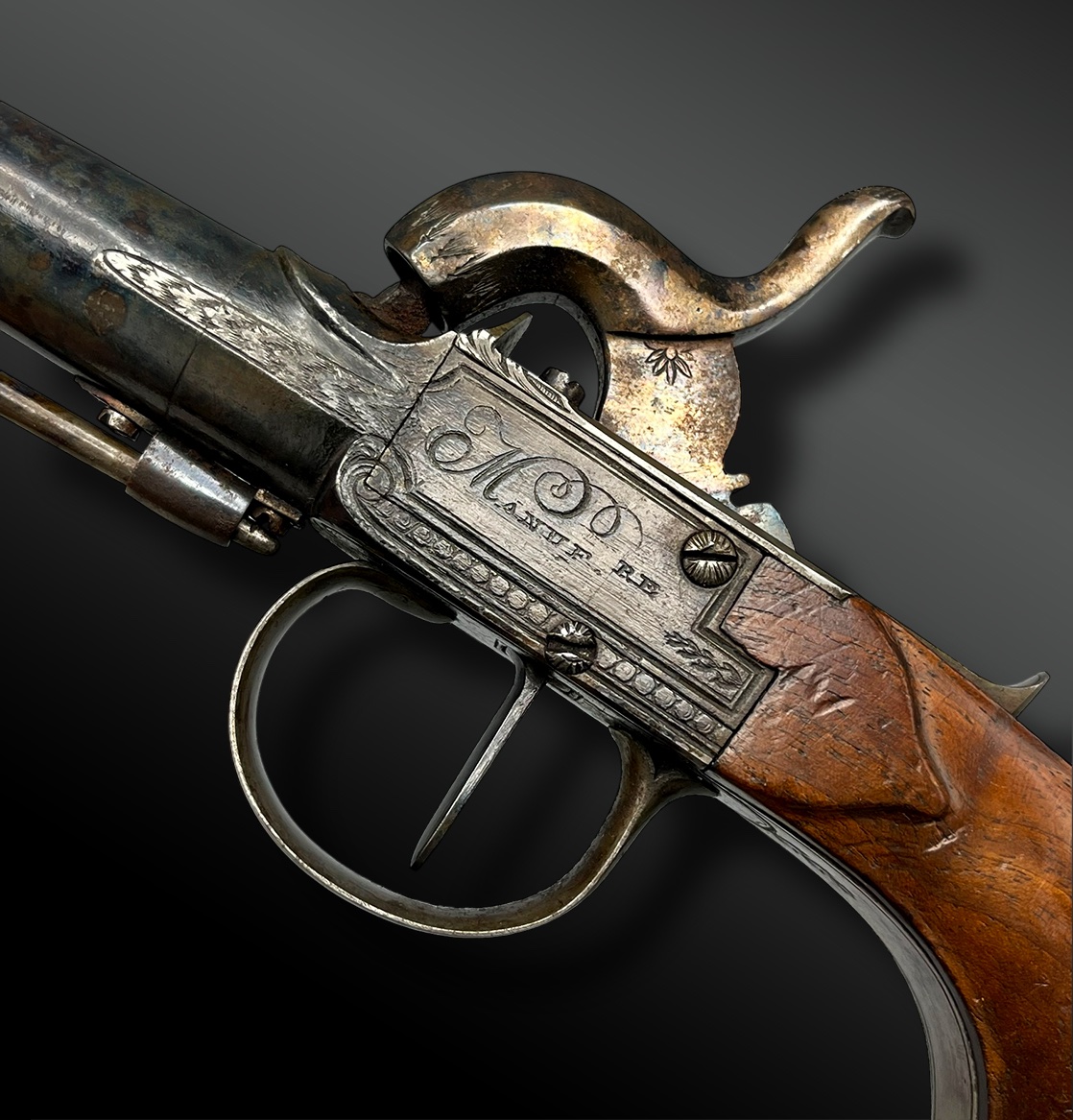 Pistolet à Coffre - Manufacture de Versailles - France - XIXème Siècle-photo-2
