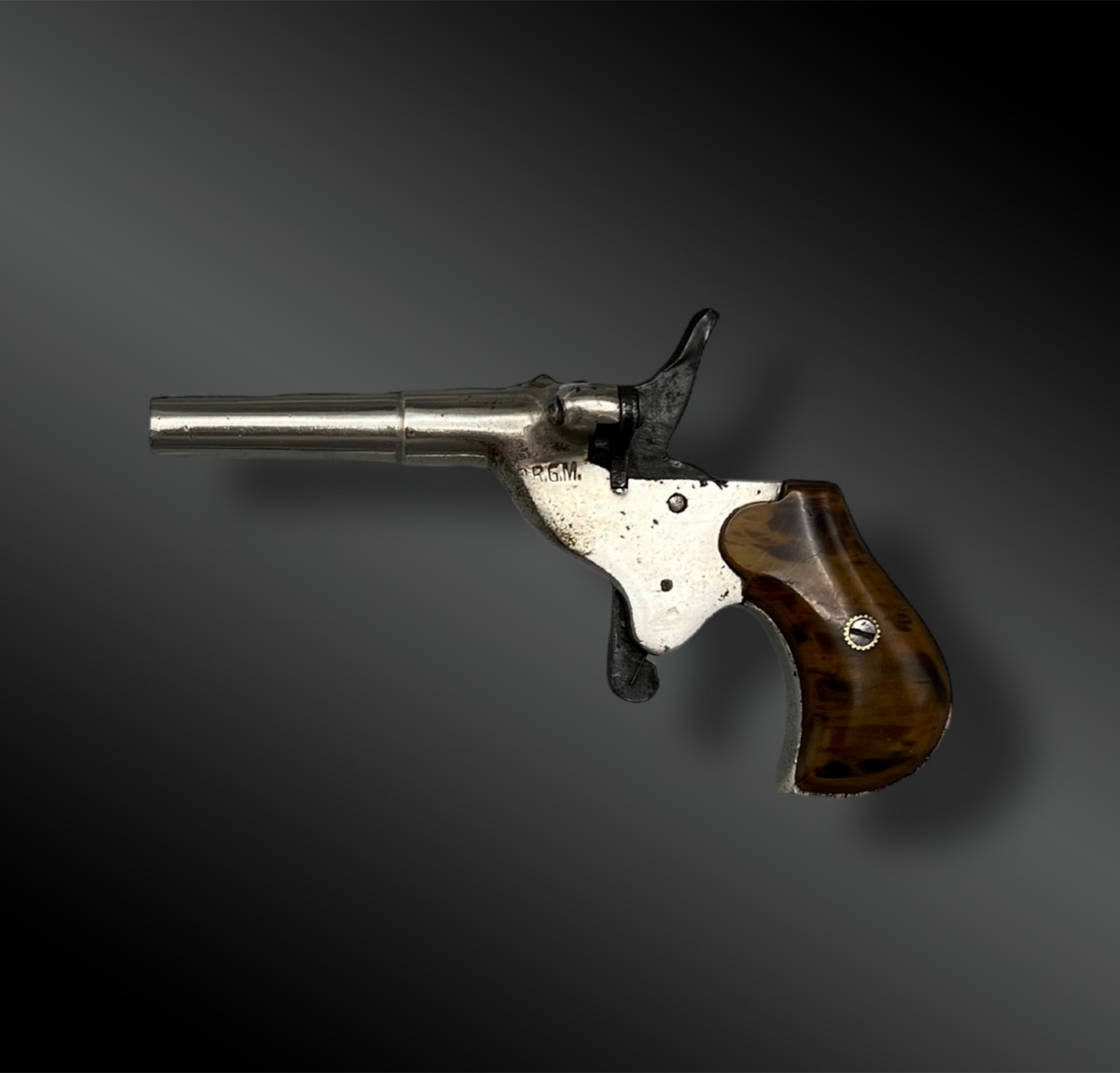 Drgm Cyclist Pistol - Germany - Circa 1880-photo-3
