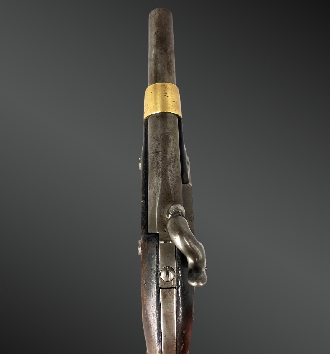 Pistolet De Cavalerie, Modèle 1822 T. France, Vers 1841.-photo-3