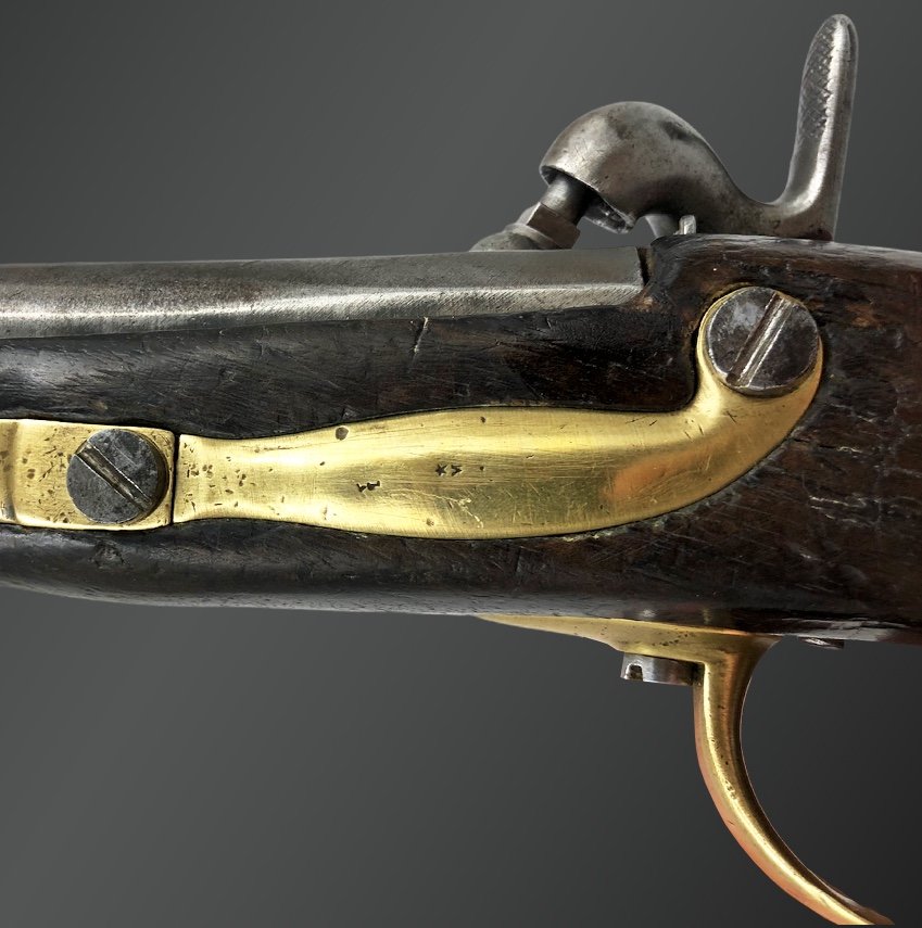 Pistolet De Cavalerie, Modèle 1822 T. France, Vers 1841.-photo-1