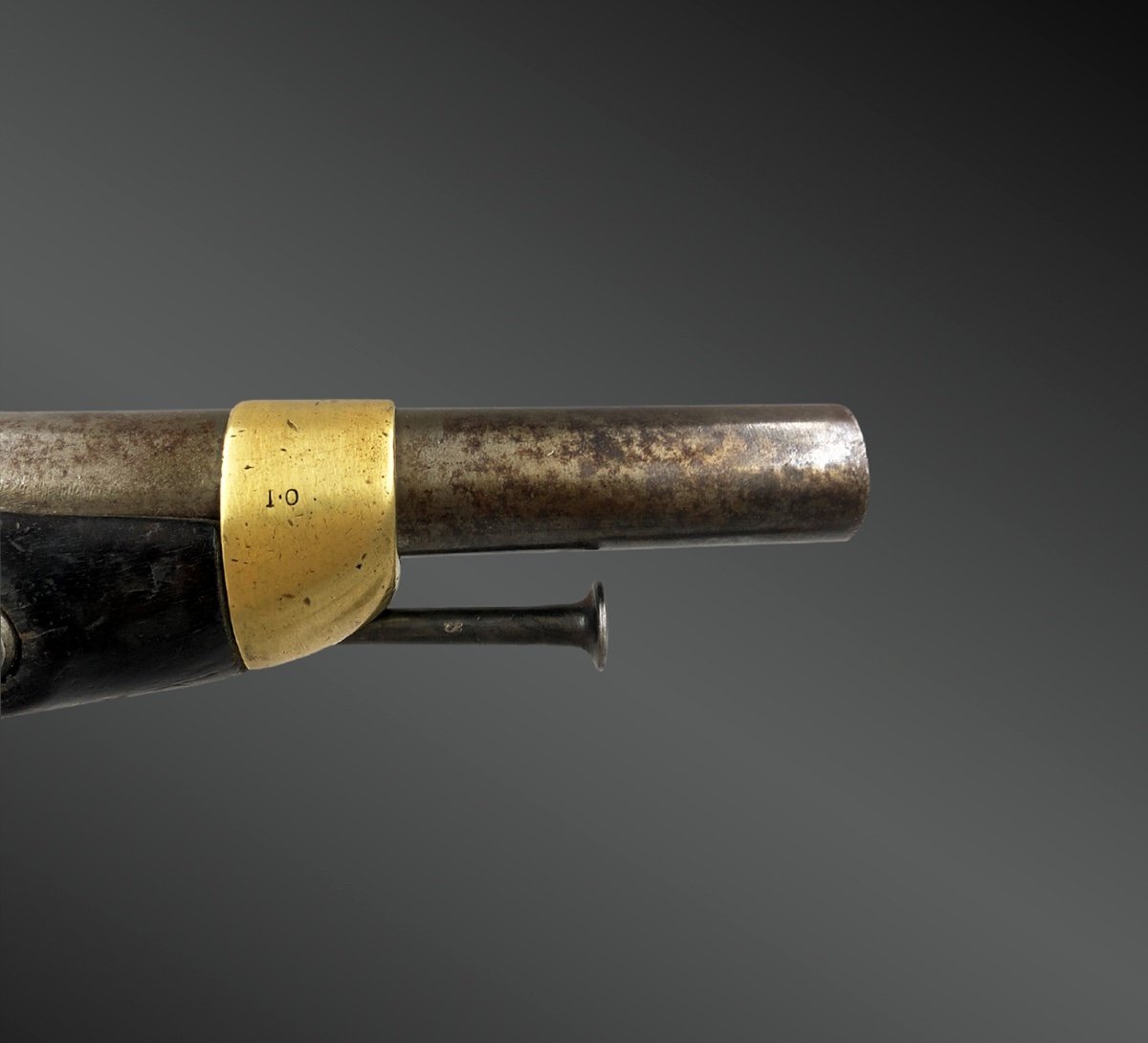 Pistolet De Cavalerie, Modèle 1822 T. France, Vers 1841.-photo-3