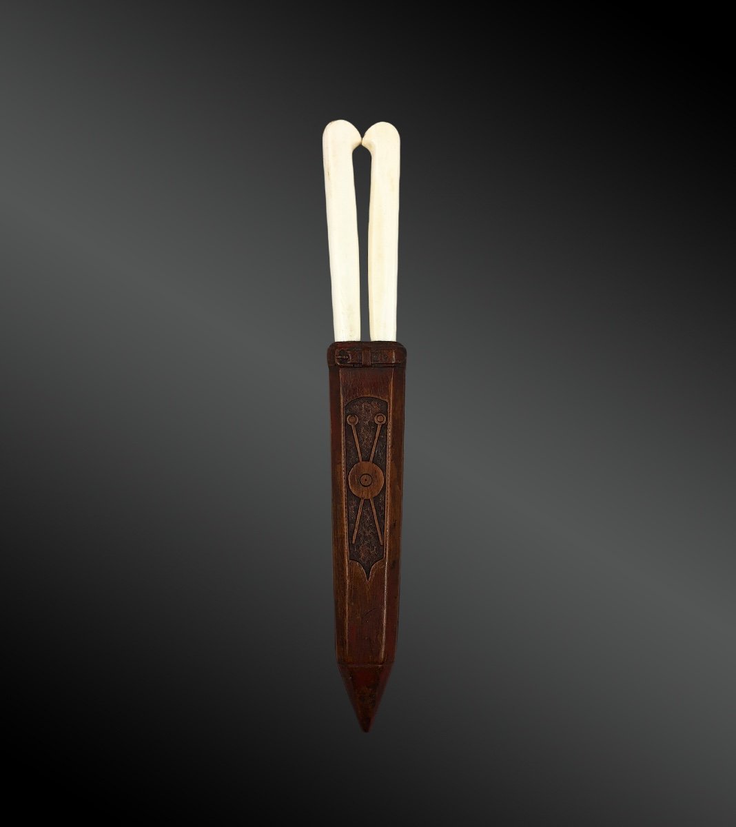 Pair Of Travel Knives - France - Late 19th Century 