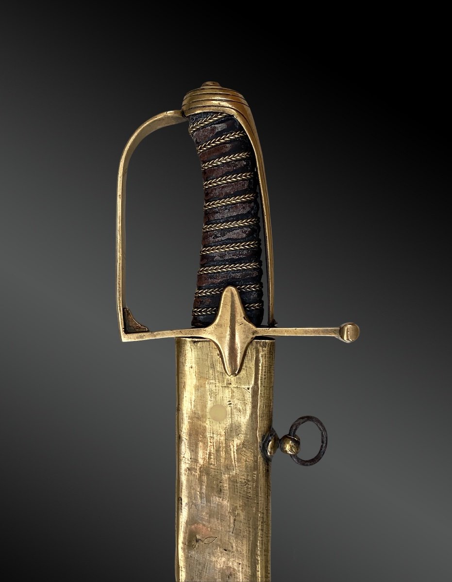 Saber Of Hussar. France. 1st Empire Period.-photo-3