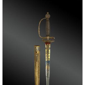 Court Sword Of The Arenberg Family Germany, Former Monarchy, Eighteenth Century