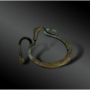 Armband Figuring A Snake - Benin - 19th Century