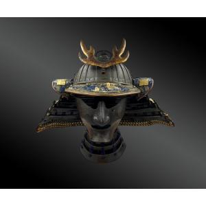 War Helmet Set: Kabuto With Mempo And Maedaté, Japan. Momoyama Period (1573 – 1603)