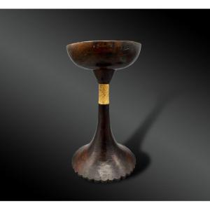Important Dulong Rice Cup - Toraja Culture, Indonesia - End Of The 19th Century