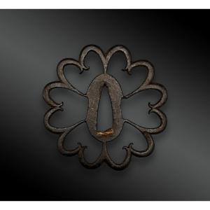 Tsuba Kikka Gata- Japon - Période Edo (1603-1868)