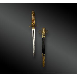 Naval Officer's Dagger, Model 1883 - Japan - Showa Period (1926-1989)