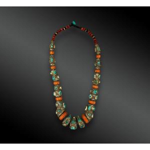 Necklace - Tibet - Circa 1900