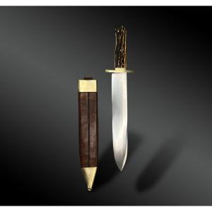 Bowie Knife, Signed Joseph Rodgers & Sons - United Kingdom - 19th Century