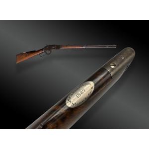 Carabine Winchester Modèle 1873, Cal. 32wcf, Canon à Pans. Etats-Unis, classée D