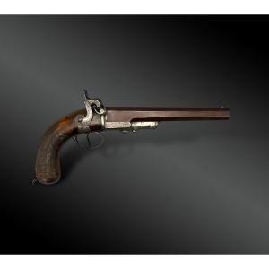 Pistol Signed Lepage Moutier - France - 19th Century