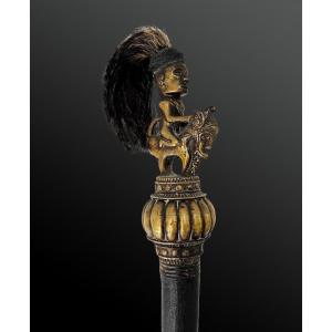 Ritual Cane (tunggai Panaluan) - Batak Culture, South East Asia - Early 20th Century