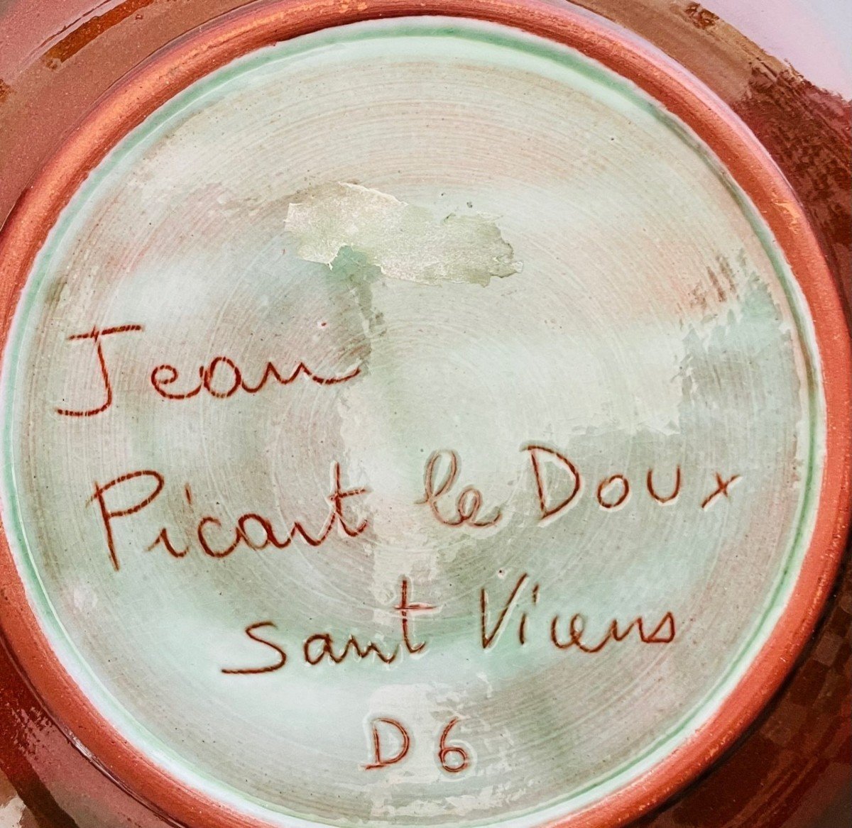 Assiette En Céramique Jean Picart Le Doux Sant Vicens-photo-3