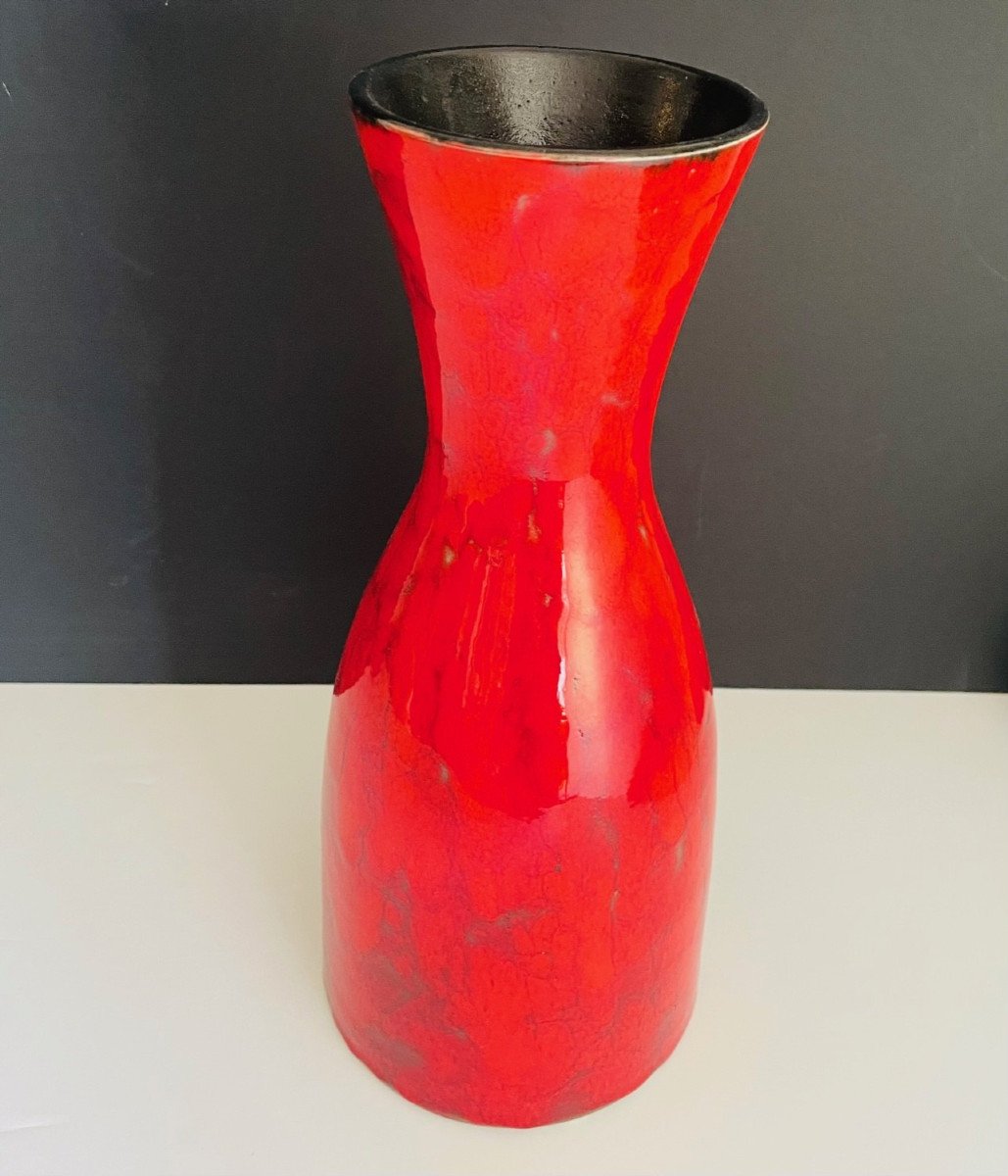 Large Ceramic Vase By Robert And Jean Cloutier 1960s