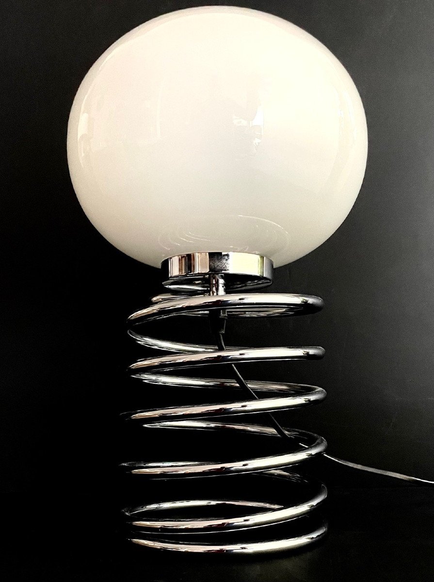 Ingo Maurer "spring" Lamp, Large Model, 70s-photo-2