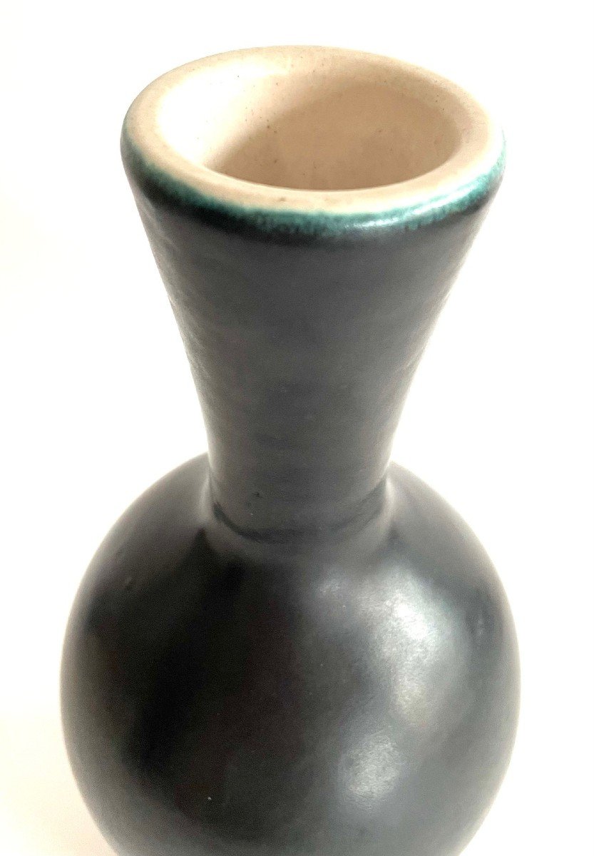 Ceramic Baluster Vase By Pol Chambost Model N°1063-photo-2