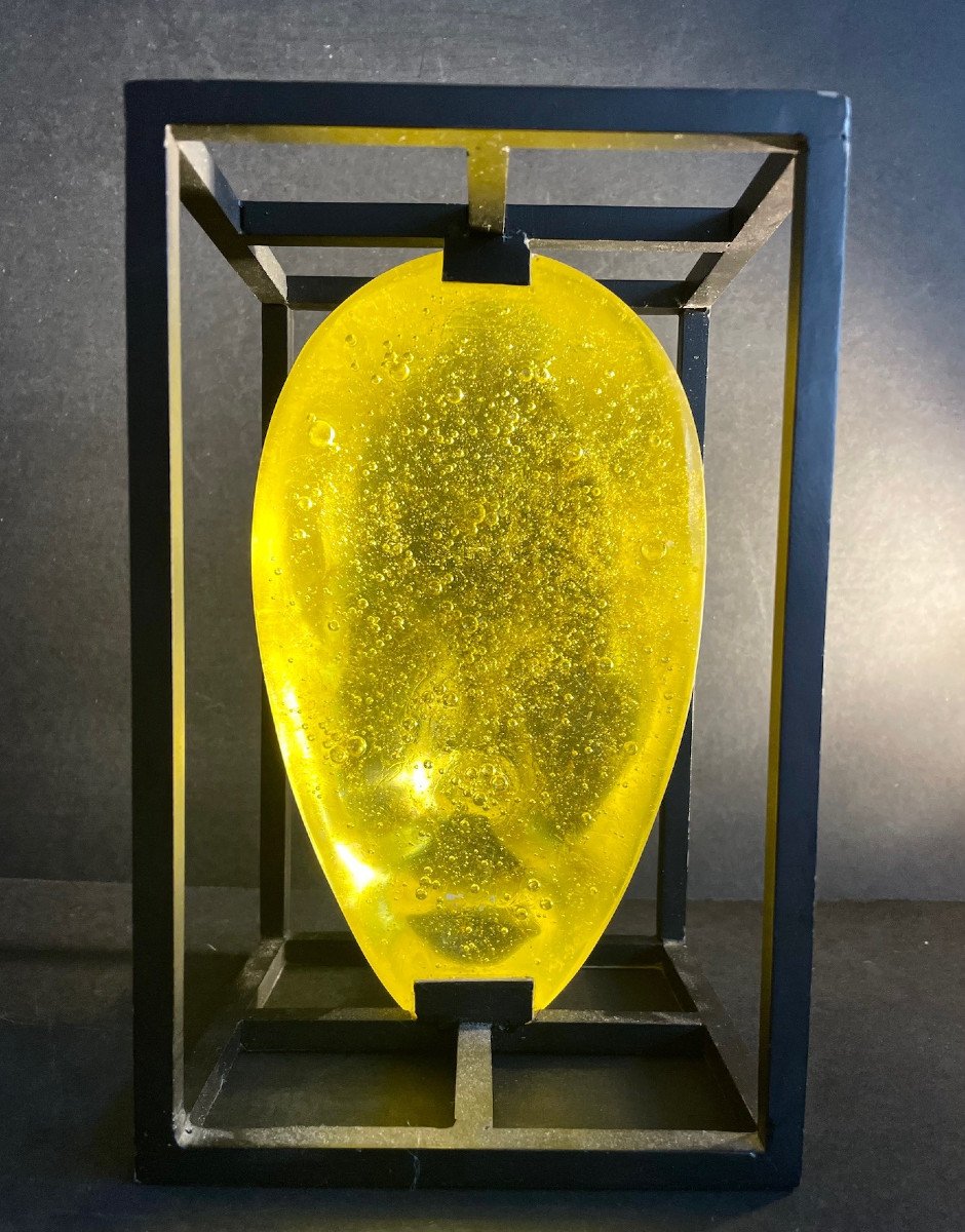 Glass Paste Sculpture By Yves Jumeau 1990-photo-4