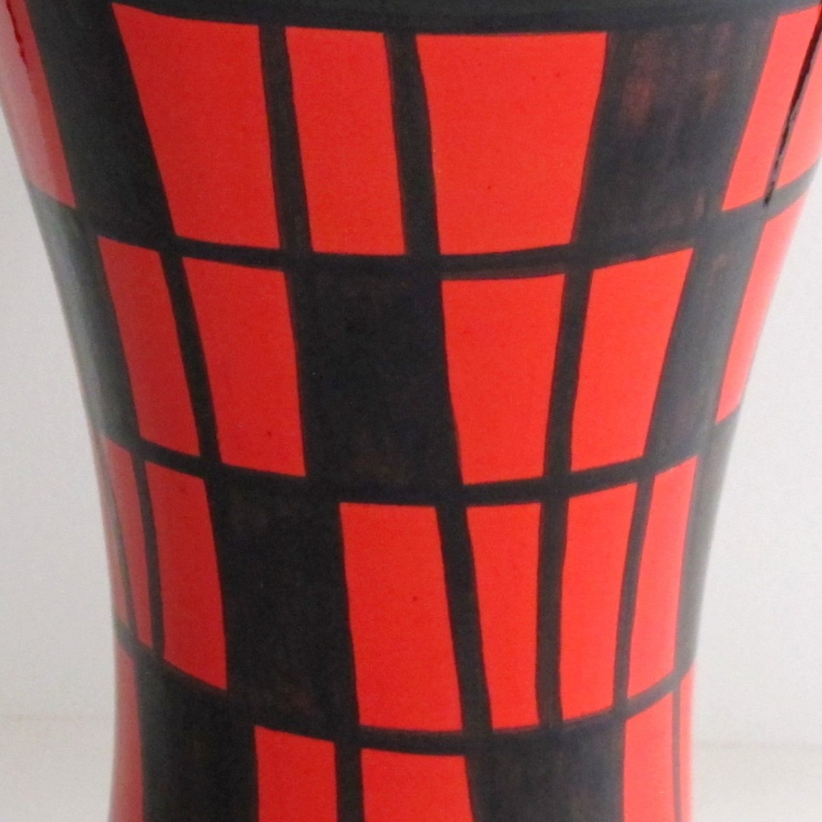 Large Diabolo Vase Ceramiques Elchinger France 60s-photo-2