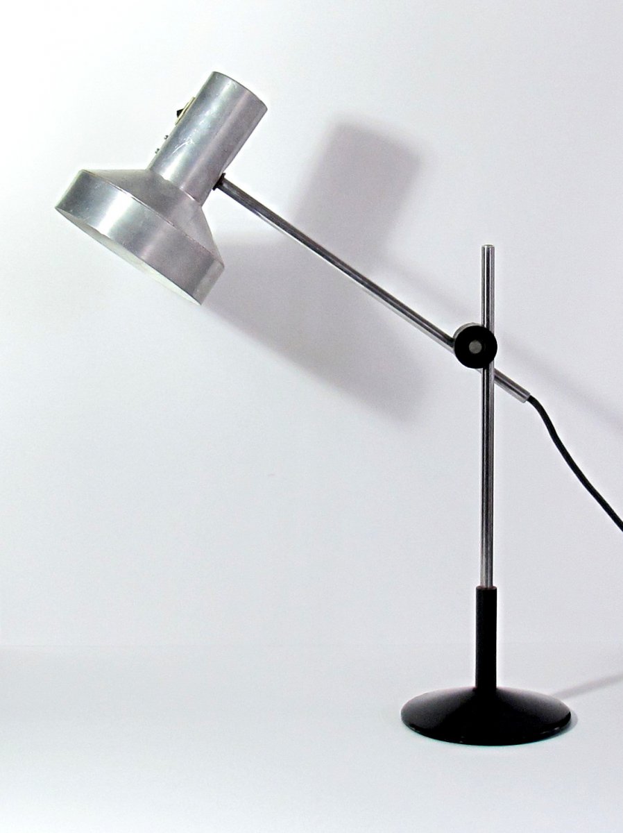 Proantic: Grande lampe de bureau design Alain Richard édition Disdero