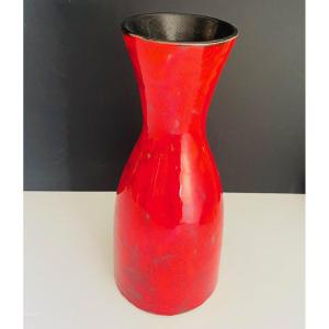 Grand vase en céramique par Robert et Jean Cloutier années 60