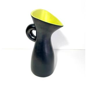 Earthenware Pitcher Vase Number 2000  By Pol Chambost