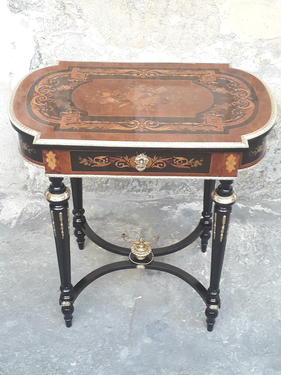 High Quality Napoleon III Coffee Table-photo-2