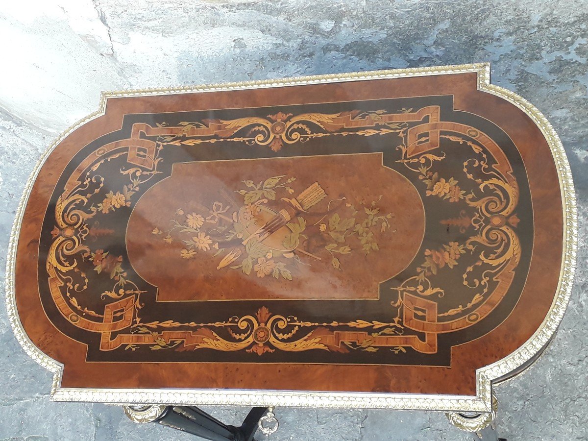 High Quality Napoleon III Coffee Table-photo-8