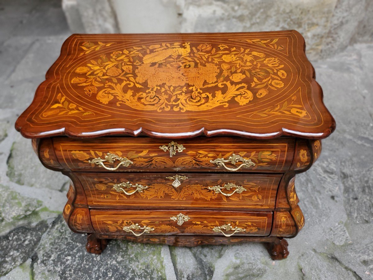 Antique Chest Of Drawers From 1780-photo-2