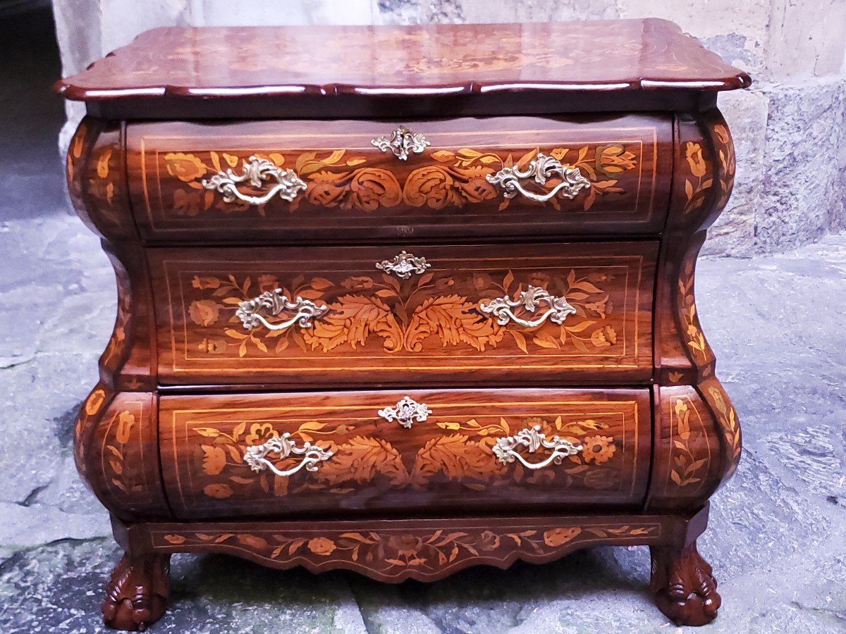 Antique Chest Of Drawers From 1780-photo-3