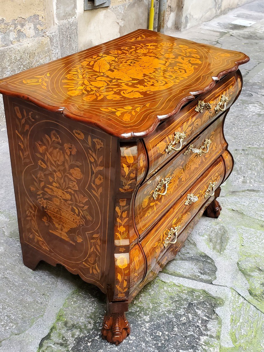 Antique Chest Of Drawers From 1780-photo-4