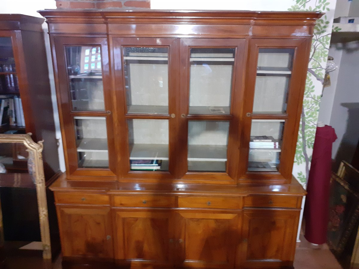 Original Louis Philippe Bookcase,-photo-2