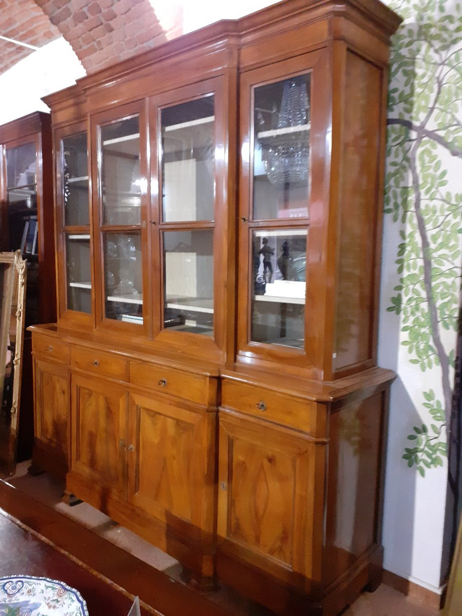 Original Louis Philippe Bookcase,-photo-4