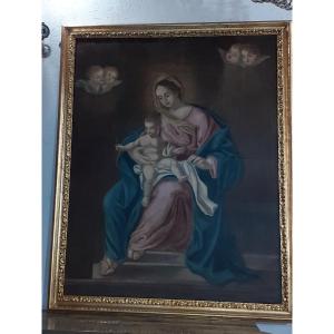 Peinture Vierge à l'Enfant