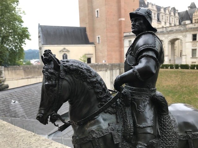 Imposing Bronze Statue Of The " Condottiere  Bartoloméo Colleoni-photo-4