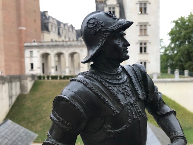 Imposing Bronze Statue Of The " Condottiere  Bartoloméo Colleoni-photo-3