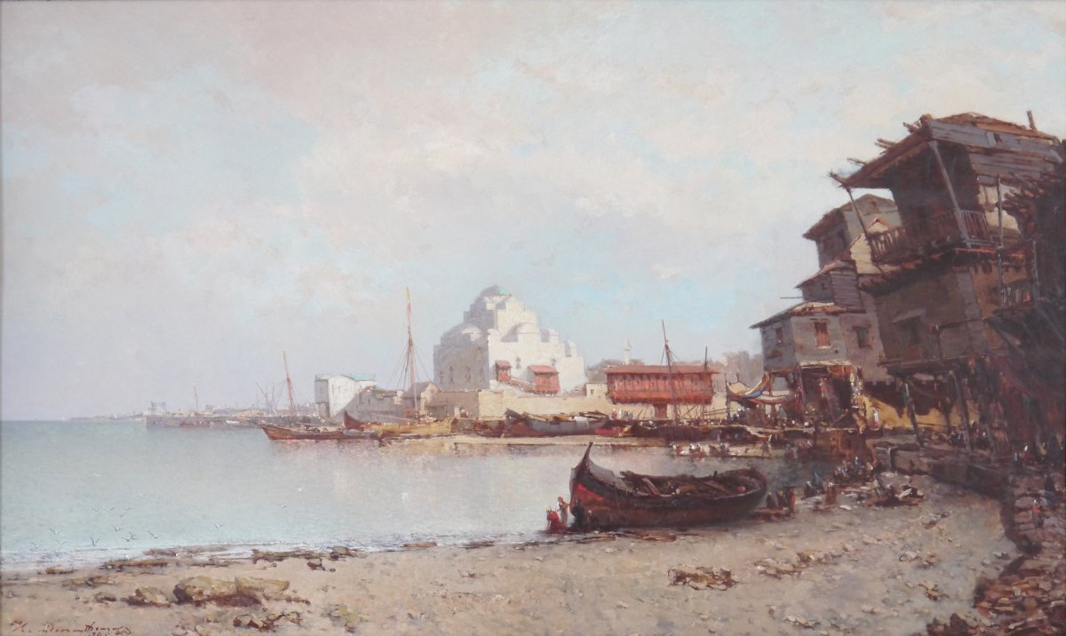 Henri Durand Brager (france 1814 – Le Caire 1879) - Détroit De Bosphore