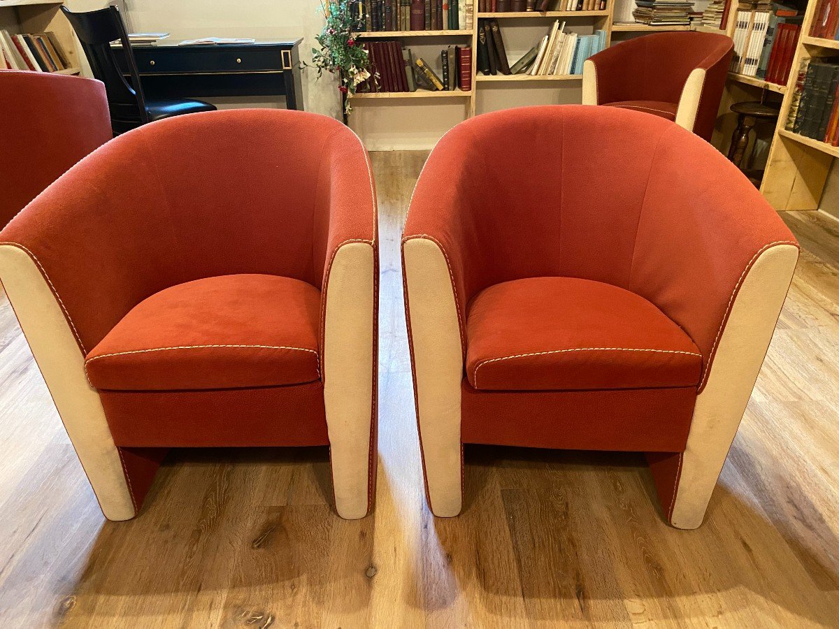 Pair Of Vintage Armchairs