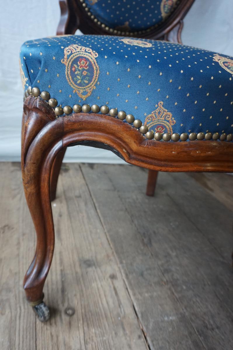 Suite Of 6 Napoleon III Chairs-photo-2