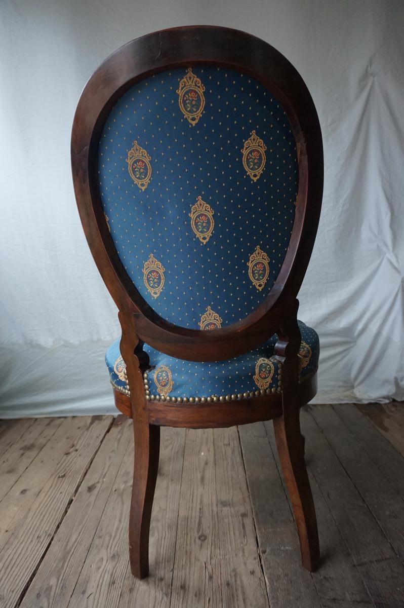 Suite Of 6 Napoleon III Chairs-photo-3