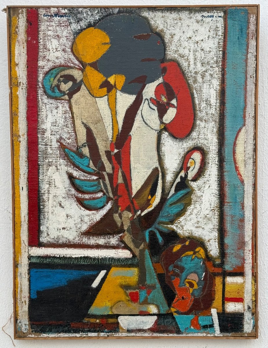 ” Fleurs ” Le Baron Pierre Courtens ( 1921 - 2004 )