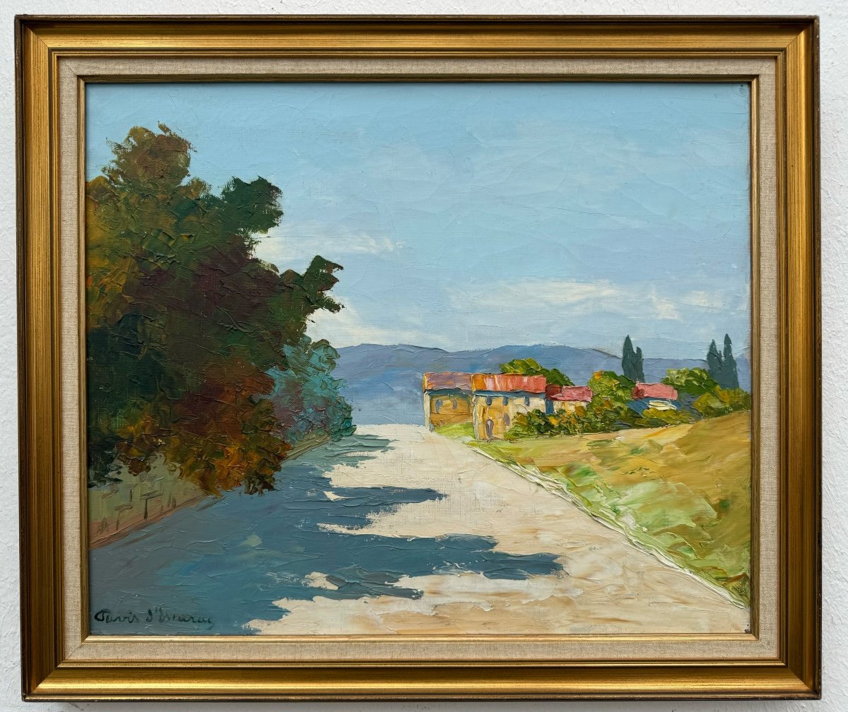 ” Paysage Méditerranéen ”     Joseph Pavis d'Escurac (1882-1946) 