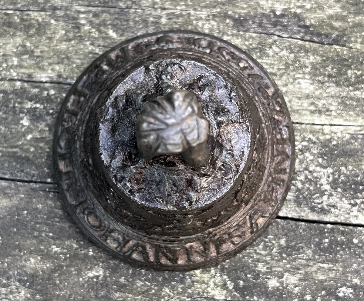 Rare Cloche De Table. Fondée in Mechelen en 1550 Par « Jan Van Den Eynde » (iohannes a fine)-photo-6