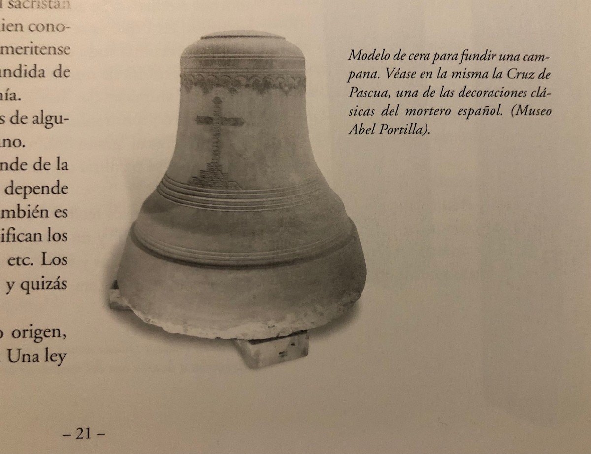 A Rare Bronze Mission Bell From 1609. -photo-8