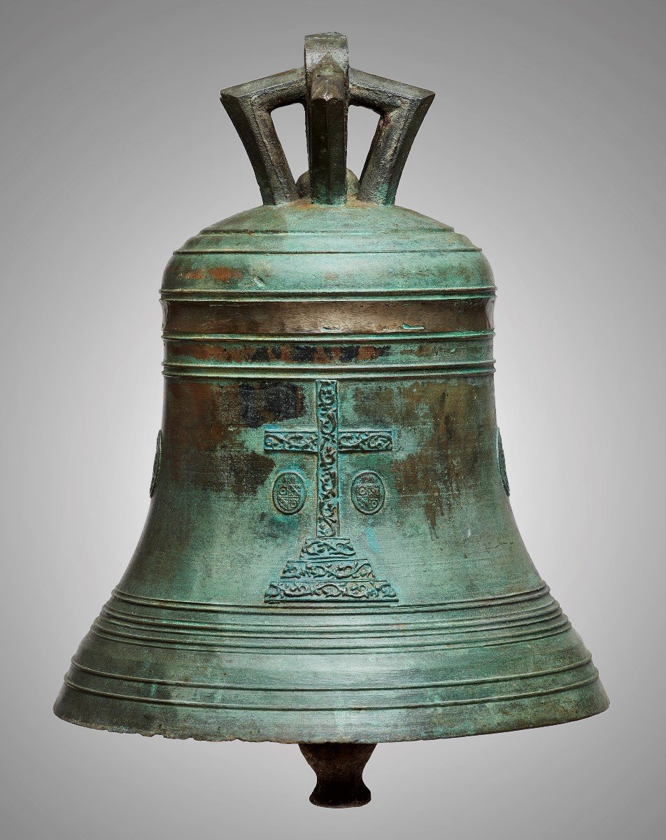 A Rare Bronze Mission Bell From 1609. 