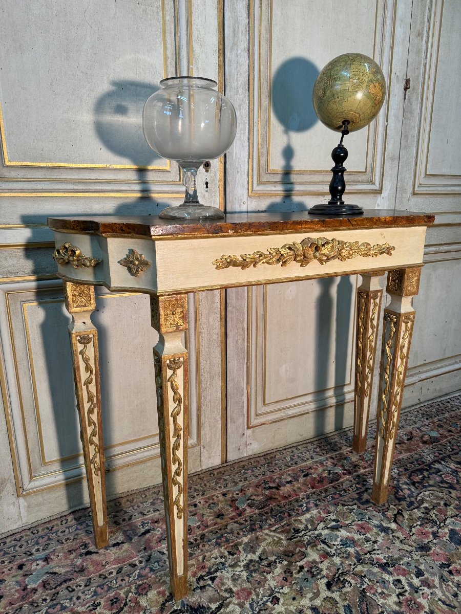 Italian Console Late 19th Century -photo-2