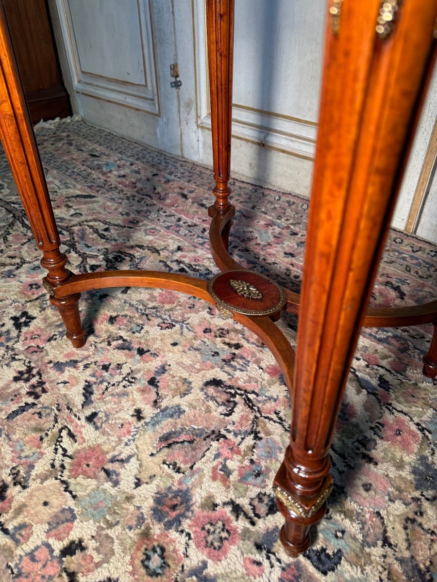 Napoleon 3 Marquetry Worker 19th Century -photo-2